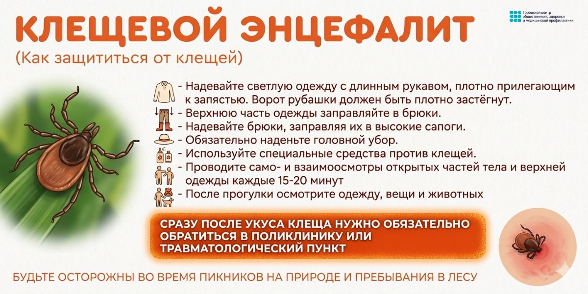 Клещевой энцефалит! (Как защититься  от клещей)